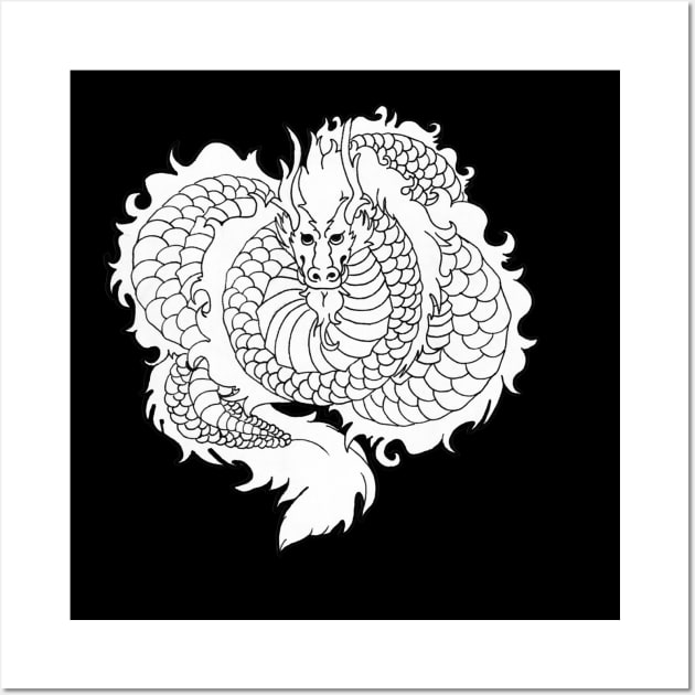 Chinese Zodiac Series - Dragon Wall Art by WillowSeeker